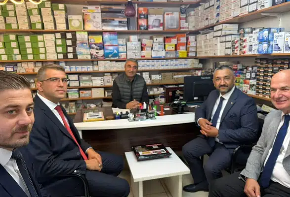 Amasya’da MHP’den Esnaf Turu!