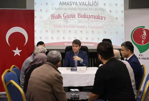 Amasya Valisi Önder Bakan Halkın Taleplerini Dinledi