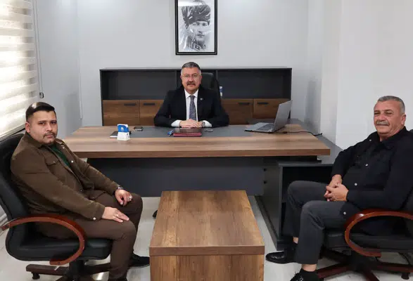 Başkan Kargı Konuklarını Ağırladı