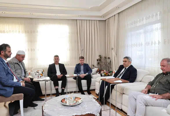 Vali Bakan Merzifon’da Acıları Paylaştı