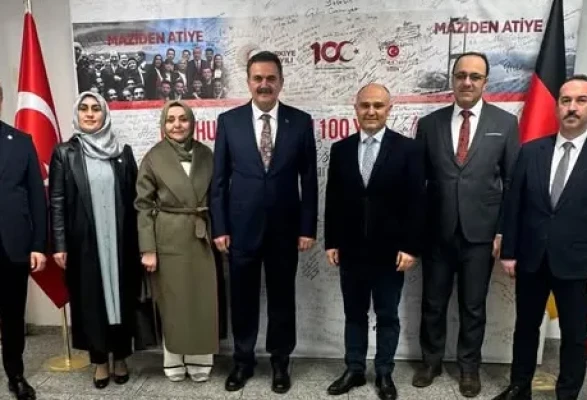 Milletvekili İpek Almanya’da Temaslarda