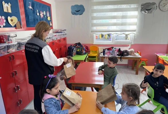 Çorum’da Ramazan Sevinci Çocuklarla