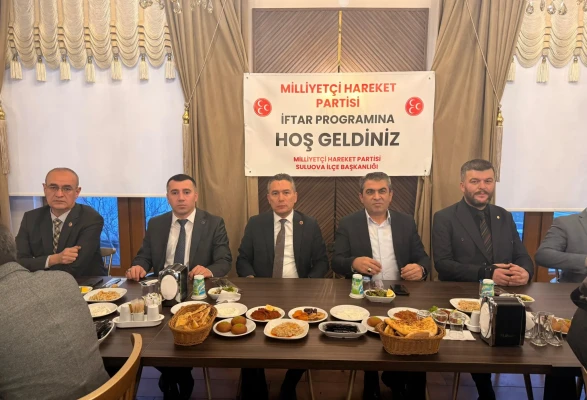 MHP Suluova’da İftar Sofrasında Buluştu