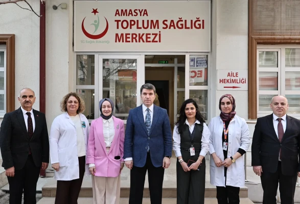 Amasya Valisi Bakan, Tıp Bayramın'da Sağlıkçılarla