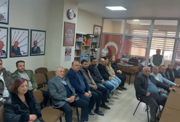 CHP Merzifon’a Parti Programı Tanıtımı Yapıldı