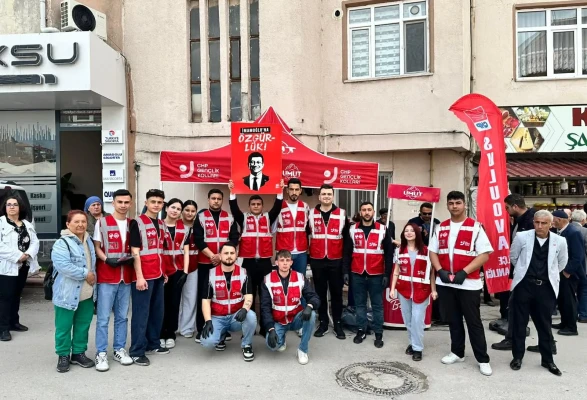 CHP Gençliği Suluova Hemşehrileri ile Bir Araya Geldi