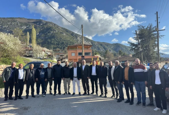 Amasya Vekili Çiğdemlik Köyü’nde Yağmur Duasında