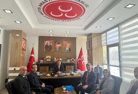 Amasya MHP Teşkilatı Yavuz’u Ağırladı