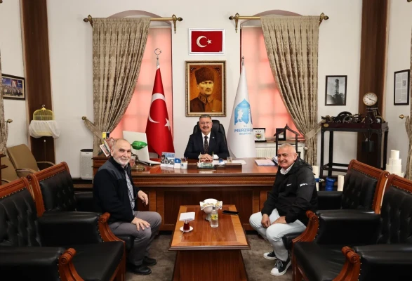 Başkan Kargı Misafirlerini Ağırladı