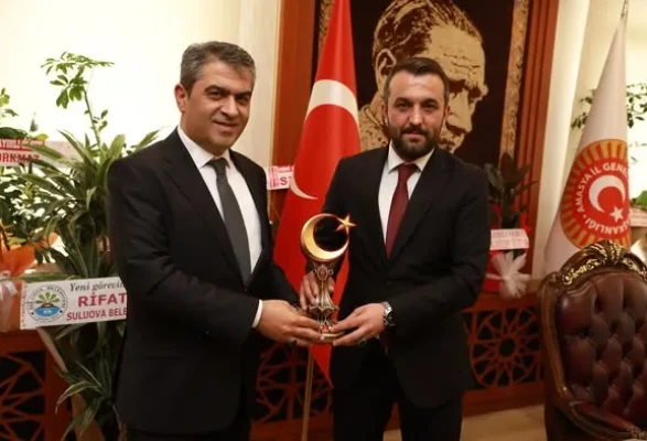 Başkan Uzun'dan Başkan Demirelli’ye Hayırlı Olsun Ziyareti