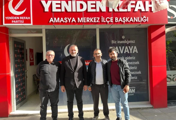 Amasya İl Başkanı Tunç Sahada