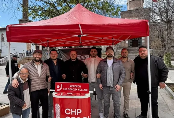 CHP Gençliği Merzifon’da Sahaya İndi