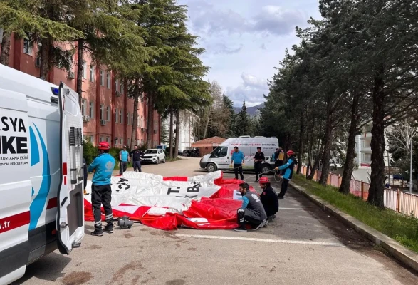 Amasya UMKE Sahaya Hazır