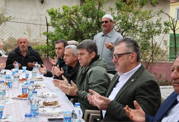 Amasya Valisi Bakan Oluz Köyü’nde Bereket Duasında