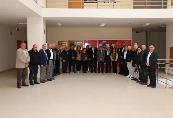 Merzifon CHP Meclis Öncesi Toplandı