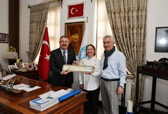 Başkan Kargı Misafirlerini Ağırladı