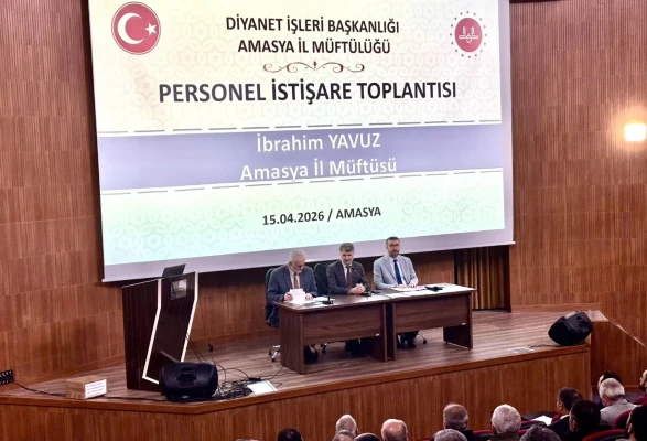 Amasya’da Din Görevlileri Buluştu