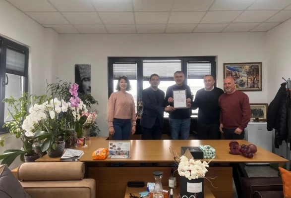 Merzifon OSB’de Ruhsat Teslimi