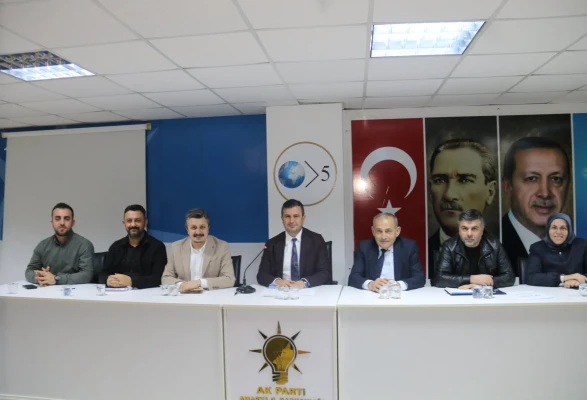 Amasya AK Parti Toplandı