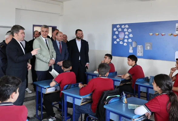 Amasya Valisi Bakan’dan Eğitime Yakın İlgi