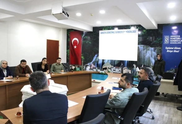 Amasya’da Denetimli Serbestlik Bilgilendirme Toplantısı