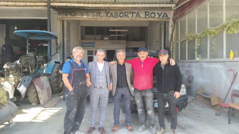 MHP Taşova Teşkilatından Esnaf Ziyareti