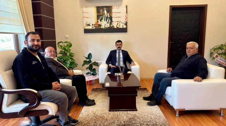 Kaymakam Arslan’a Ziyaretler Devam Ediyor