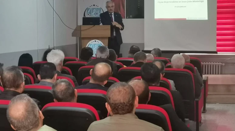 Merzifon’da Ortak Sınavlar İçin Hazırlık Toplantısı Yapıldı