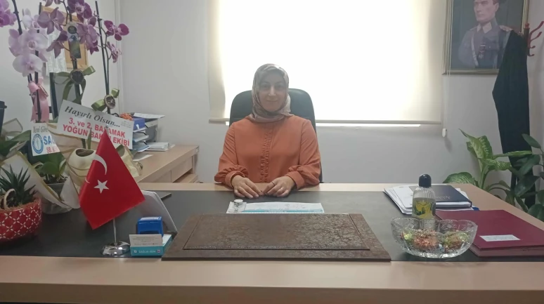 Özlem Sarı Görevine Başladı