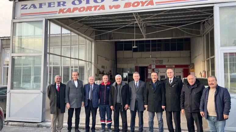 MHP Amasya İl Başkanlığı’ndan Sanayi Sitelerine Ziyaret