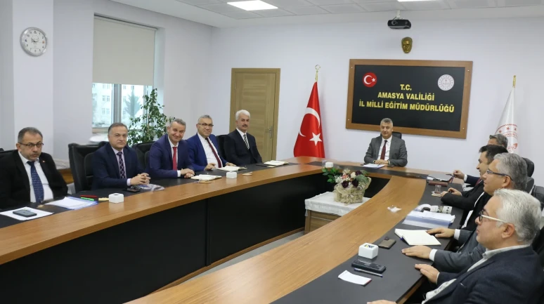 Amasya’da Eğitimin Gündemi Masaya Yatırıldı