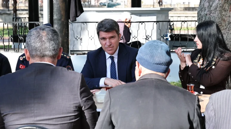 Vali Bakan Hamamözü’nde Halkla Buluştu: “Sorunları Yerinde Dinliyoruz”