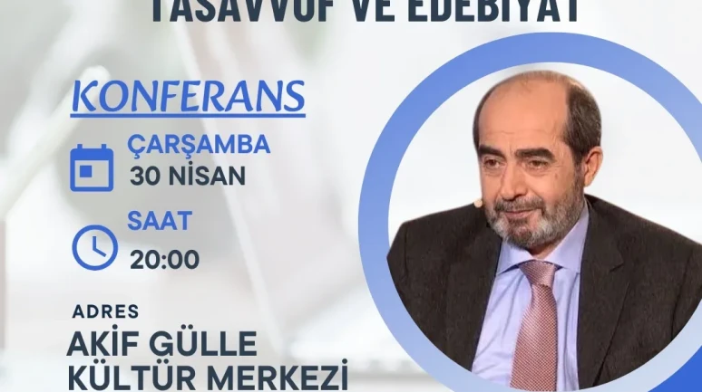 Ömer Demirbağ’dan Anlamlı Konferans: Tasavvufun Edebi Yolculuğu Merzifon’da Anlatılacak