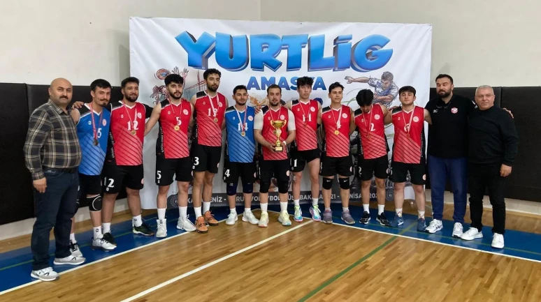 Amasya’da Karadeniz-1 Yurtlig Voleybol Erkekler Grup Müsabakaları Sona Erdi