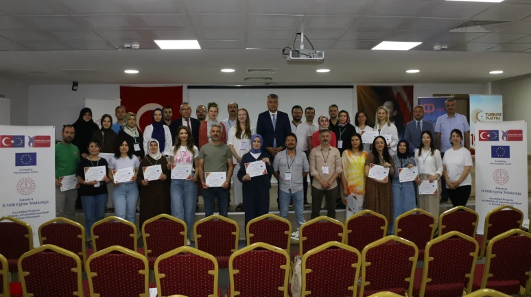 Erasmus+ Kapsayıcı Eğitim Programı Sertifika Töreni Amasya’da Gerçekleştirildi