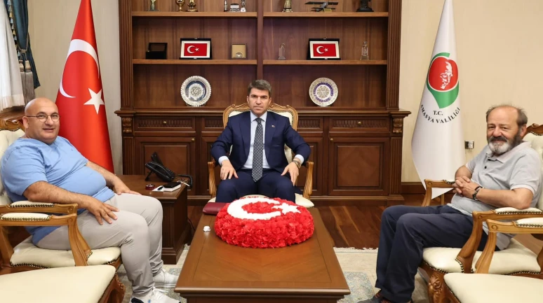 TİGAD Genel Başkanı Okan Geçgel'den Amasya Valisi Önder Bakan’a Ziyaret