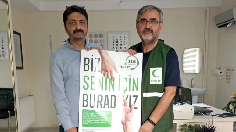 Yeşilay’dan Merzifon’da Bağımlılıkla Mücadele Hamlesi
