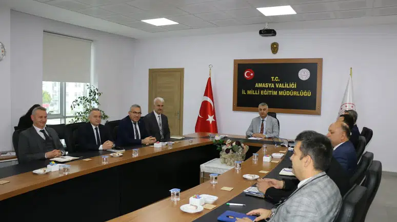 Amasya’da Eğitim İçin Yoğun Mesai