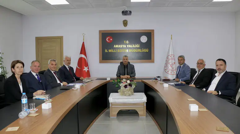 Amasya’da Eğitim Yöneticileri İçin Kritik Planlama Toplantısı