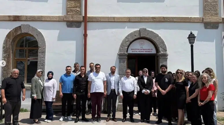 İl Müdürü Adem Yücel'den Merzifon Sosyal Hizmet Merkezi'ne Ziyaret