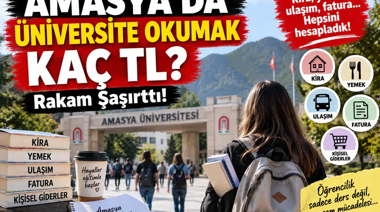 Amasya’da Öğrenci Olmanın Bedeli Ağır!