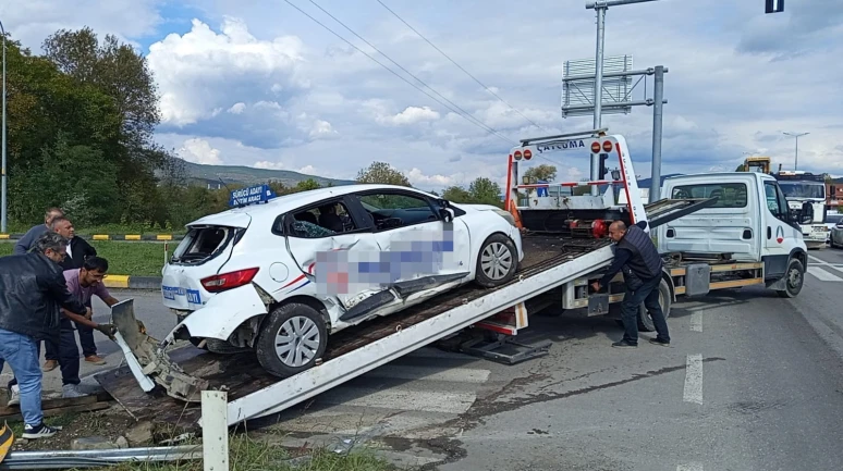 Işık ihlali kazaya neden oldu: 3 yaralı
