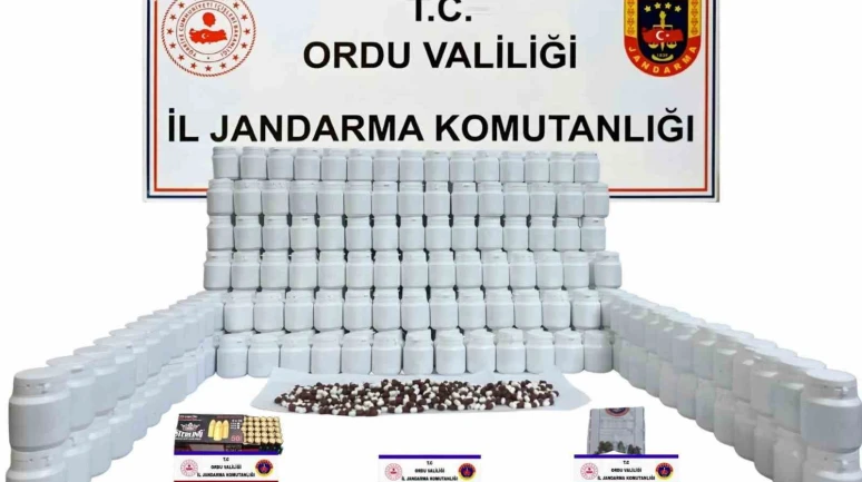 17 bin 640 adet uyuşturucu hap ele geçirildi