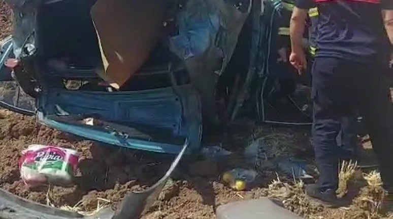 Amasya’da otomobil şarampole uçtu: 3 yaralı