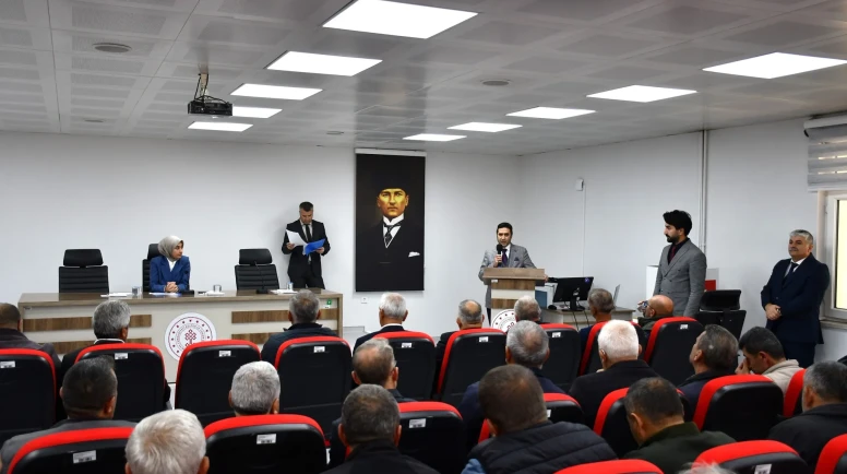 Gümüşhacıköy’de Köylere Hizmet Götürme Birliği Toplantısı