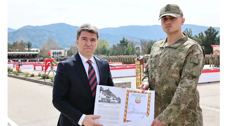 Amasya’da Mehmetçiklerin Antı Törenle Taçlandı