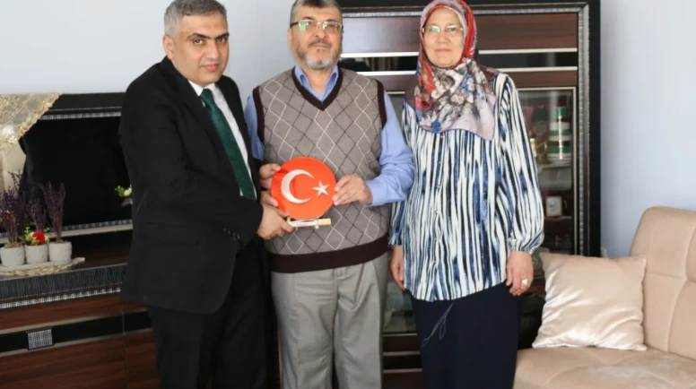 Kaymakam Karaaslan’dan Şehit Ailelerine ve Gazilere Anlamlı Ziyaret