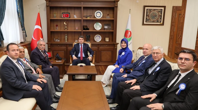 Sosyal Güvenlik Haftası’nda SGK’dan Amasya Valisi Önder Bakan’a Ziyaret