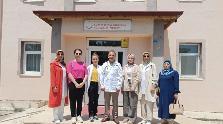 Amasya İl Sağlık Müdürlüğü’nden Aile Sağlığı Merkezlerine Ziyaret