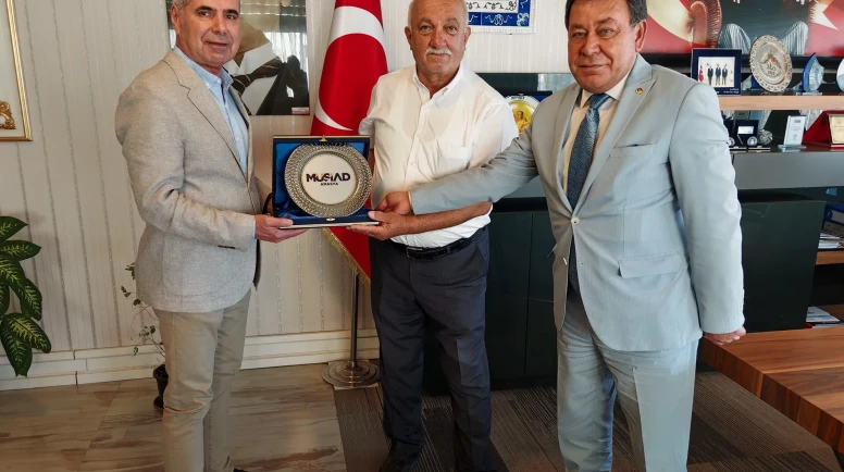 MÜSİAD Amasya Heyetinden Merzifon TSO’ya İş Birliği Ziyareti